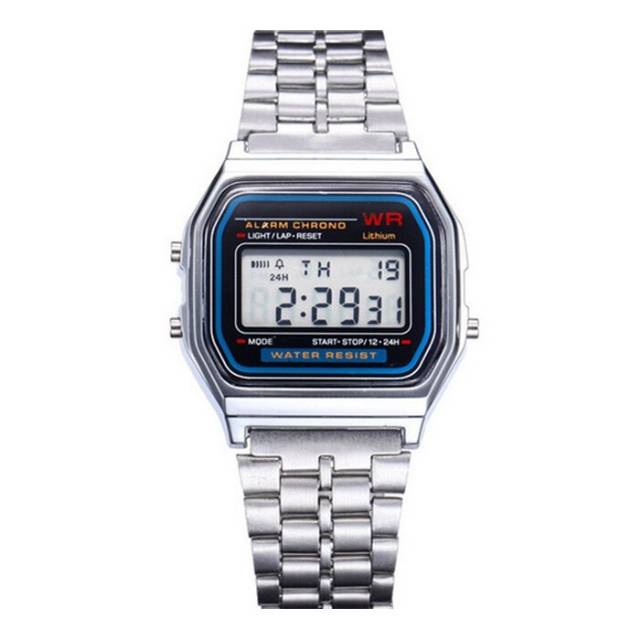 JAM TANGAN DIGITAL MINI STAINLEES