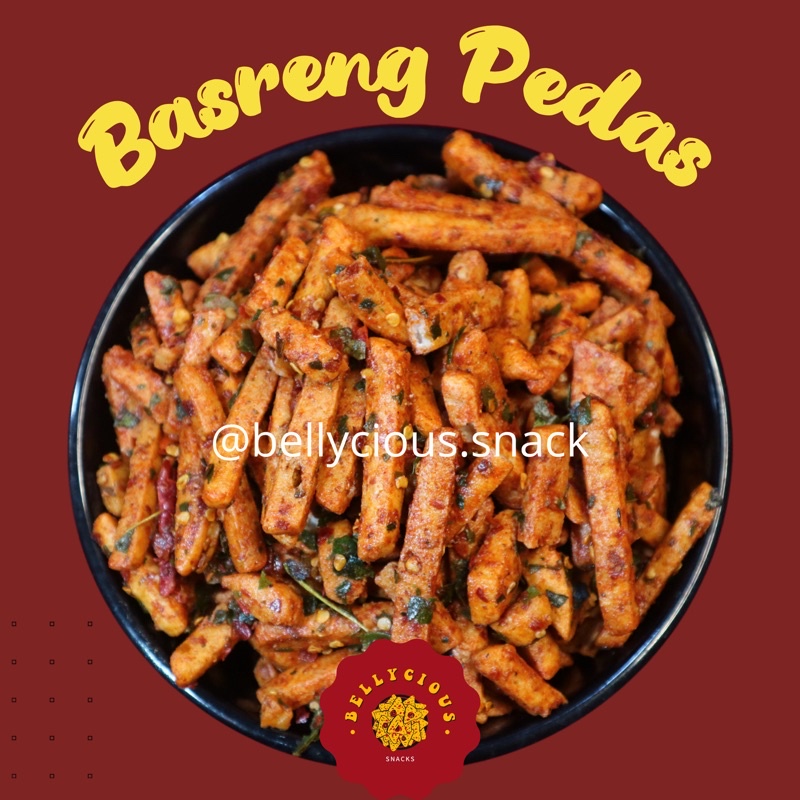 

Basreng Pedas Daun Jeruk Kriuk Cikruh.