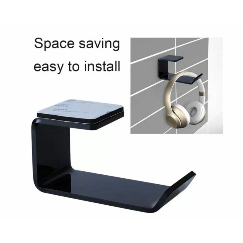 wearing rak tempat gantungan L kait stiker tempel 3M dudukan stand dinding tembok laptop pc komputer