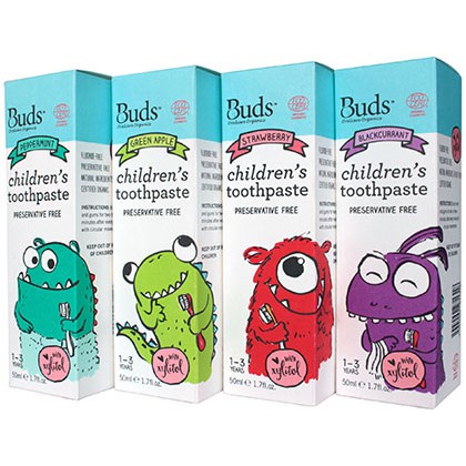 BUDS XYLITOL TOOTHPASTE 50ML - PASTA GIGI ANAK USIA 1-3 TAHUN