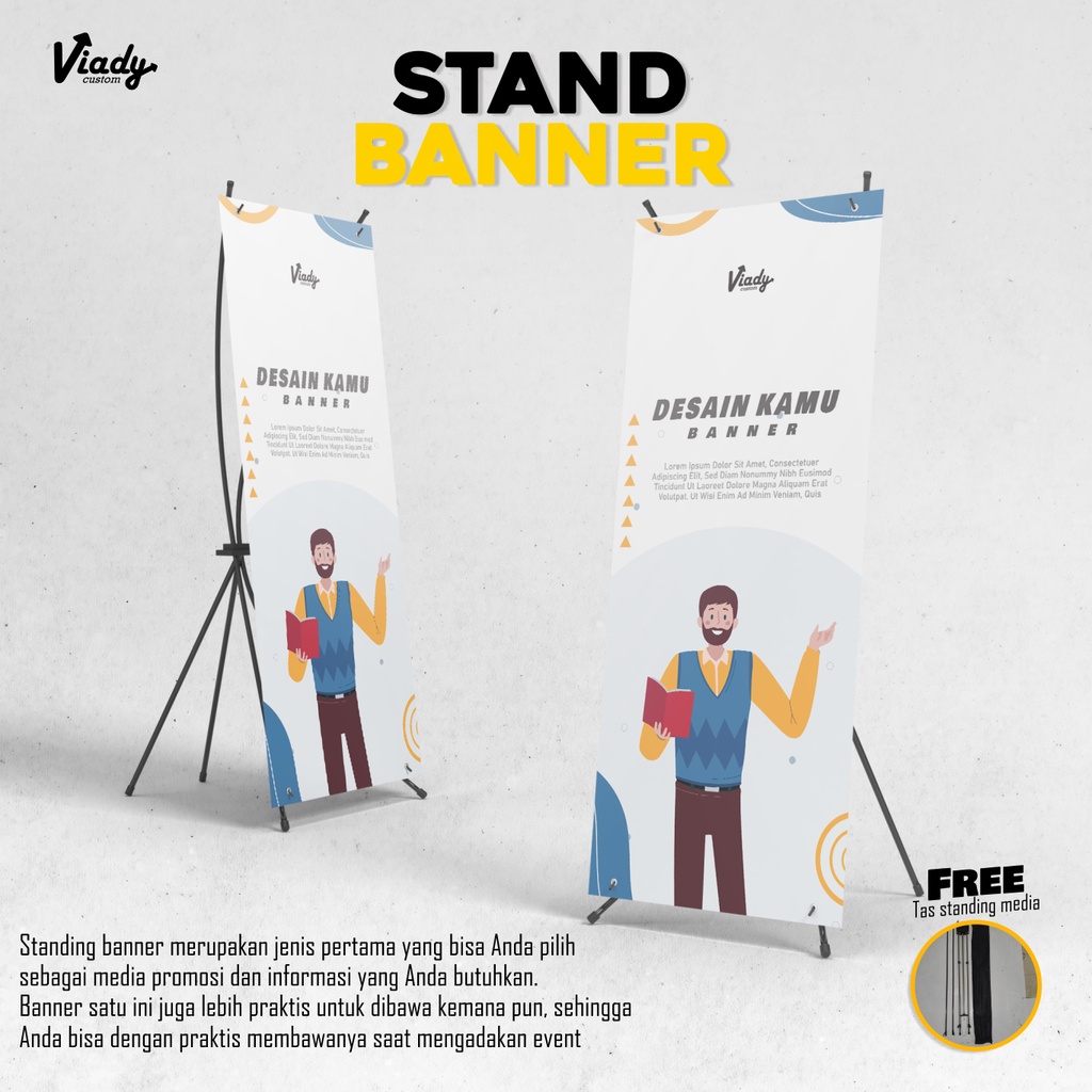 STAND Y BANNER | STAND X BANNER | TIANG BANNER