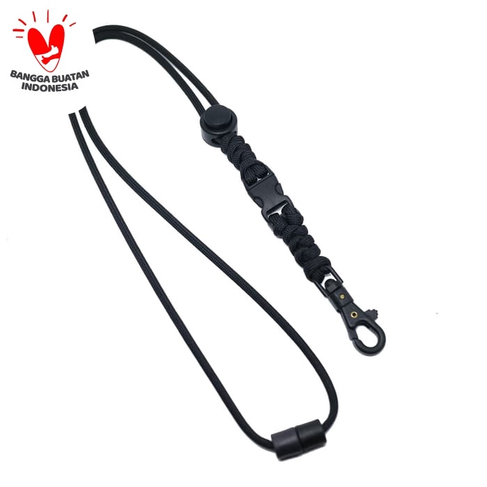 

READY Tactical Paracord Lanyard / ID Card Holder / Gantungan Kartu Custom 01 MURAH