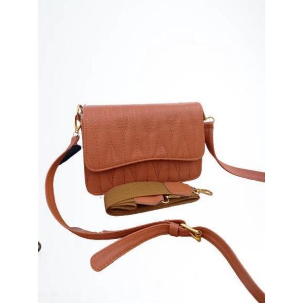 Tas selempang wanita kekinian motif bordir mini