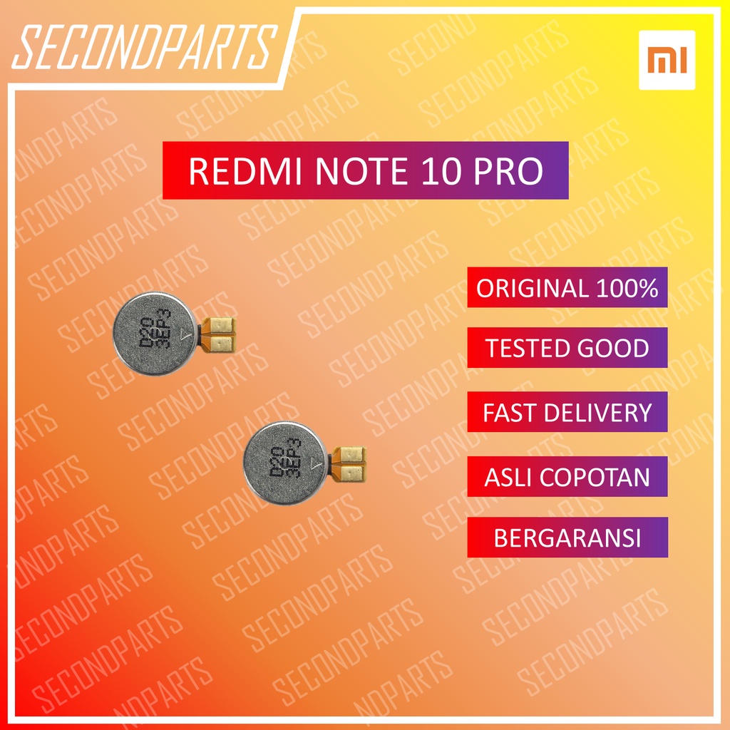 VIBRATE GETAR XIAOMI REDMI NOTE 10 PRO ORIGINAL COPOTAN