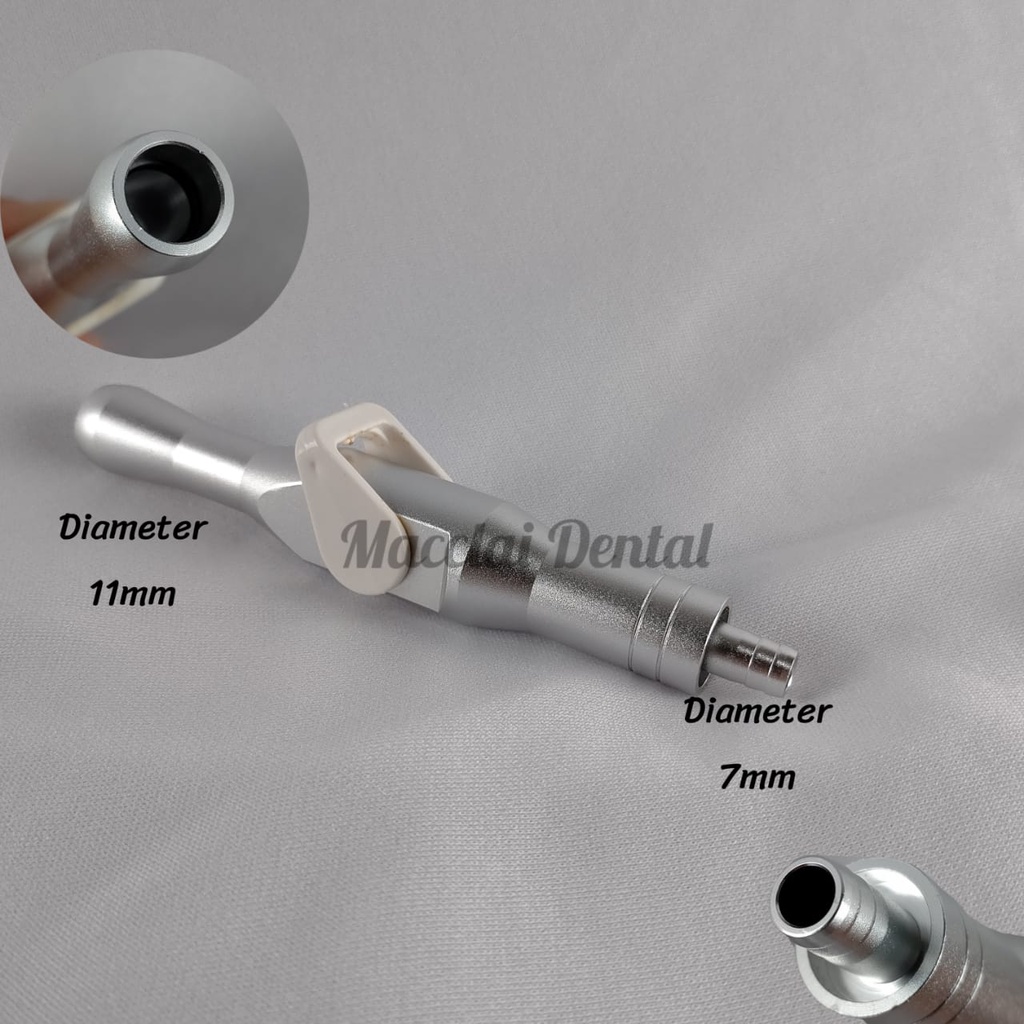 HEAD SUCTION SPAREPART DENTAL UNIT / KEPALA SUCTION / ALMUNIUM STRONG SUCTION