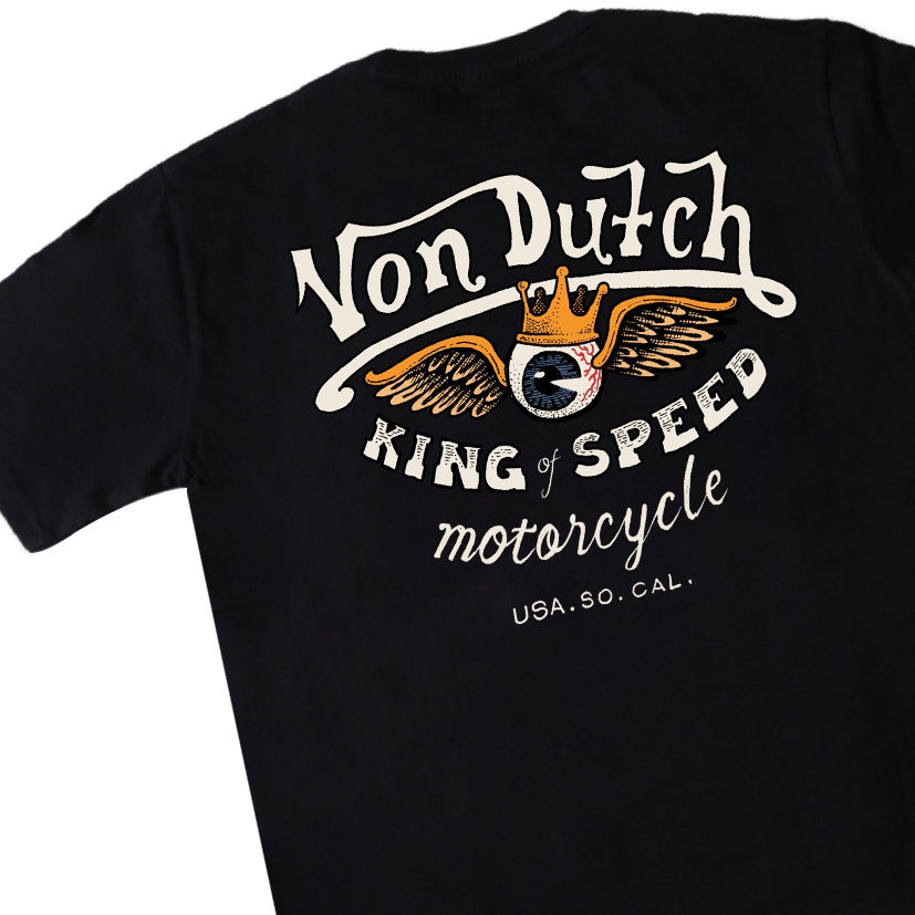 V0n Dutch Tshirt 0450 Black