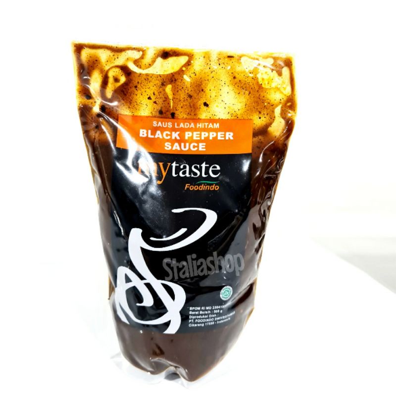 

My Taste Blackpepper Sauce Lada Hitam 500gr