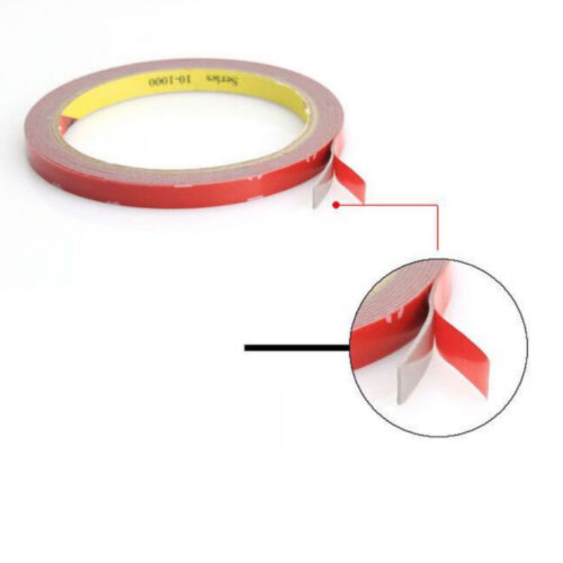 1Pcs 3M 6Mm Doubletape Dobletape Dobeltape Dobel Tape Selotip Perekat