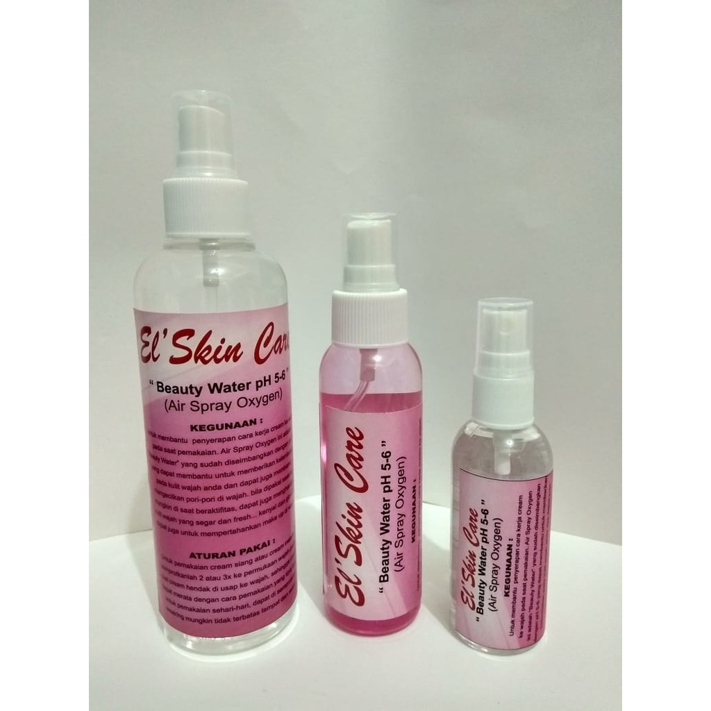 Beauty Water pH 5-6 | Air Spray Oxygen Face Mist | Beauty Water by EL Skincare | EL'Skincare