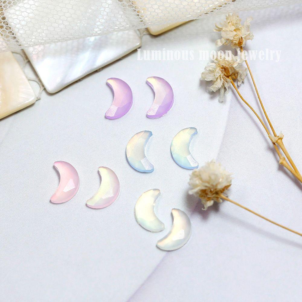 Mxbeauty Aurora Nail Art Dekorasi Resin Fashion 3D Glitter Hiasan Kuku Perhiasan Kuku Berlian DIY Manicure Aksesoris