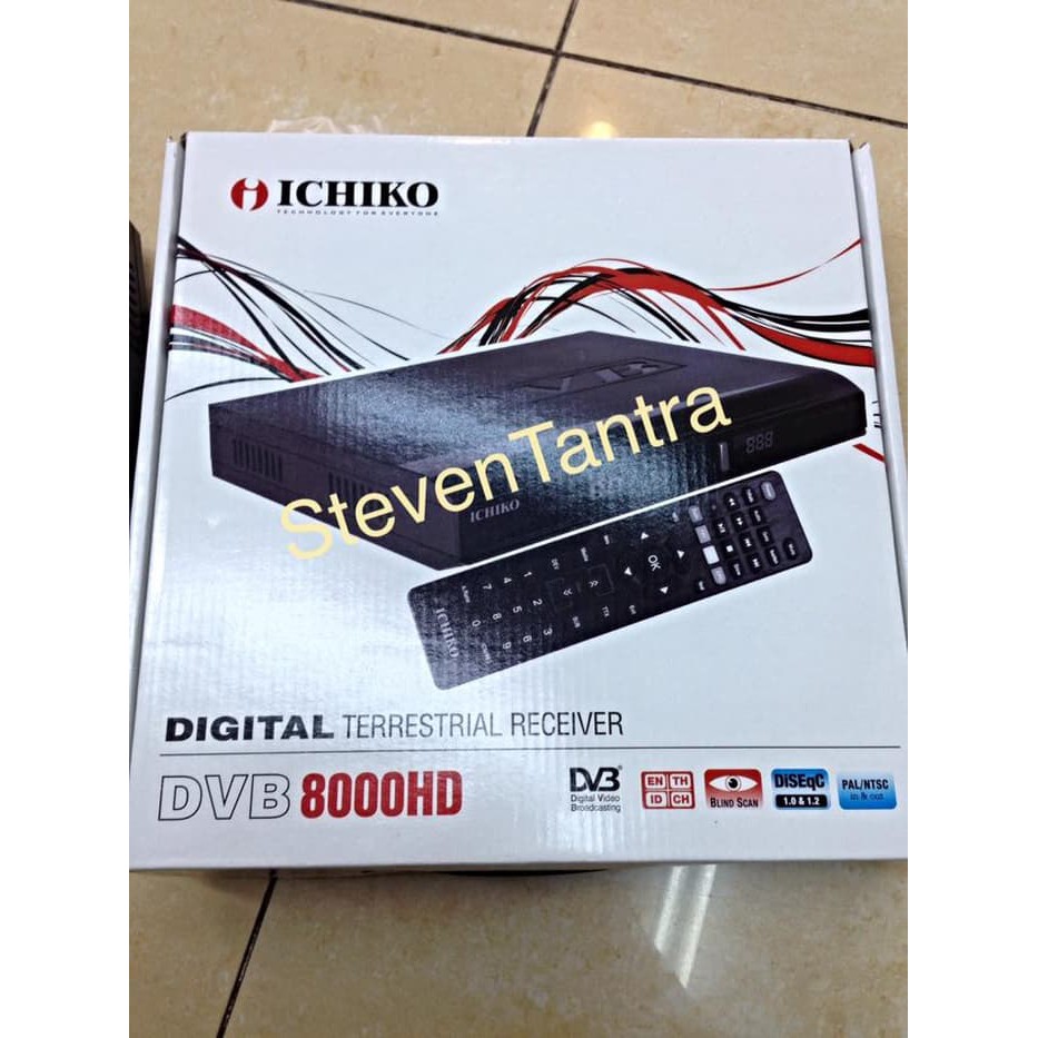Dijual Set Top Box DVB T2 Ichiko DVB8000HD   USB   DV3   Blind Scan   Diskon