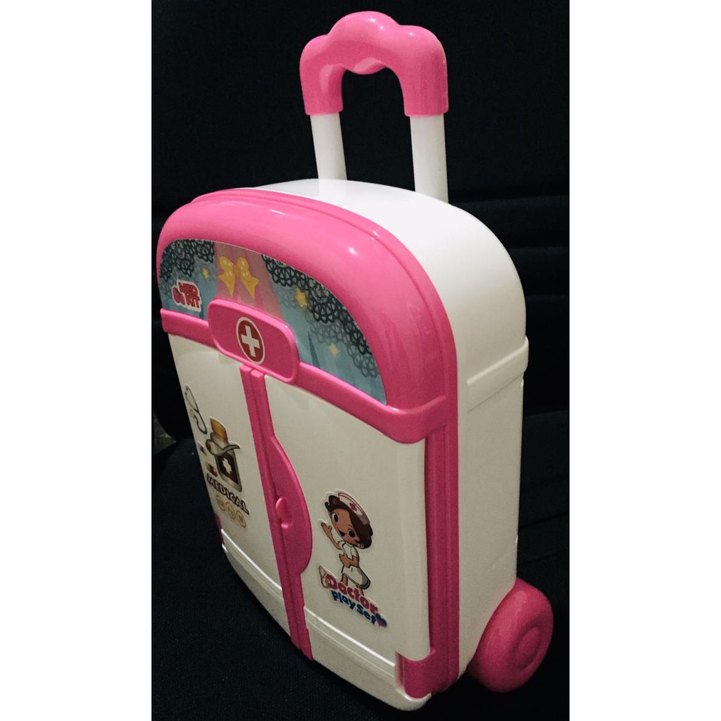Mainan Edukasi Anak Medical Kit Bag Trolley