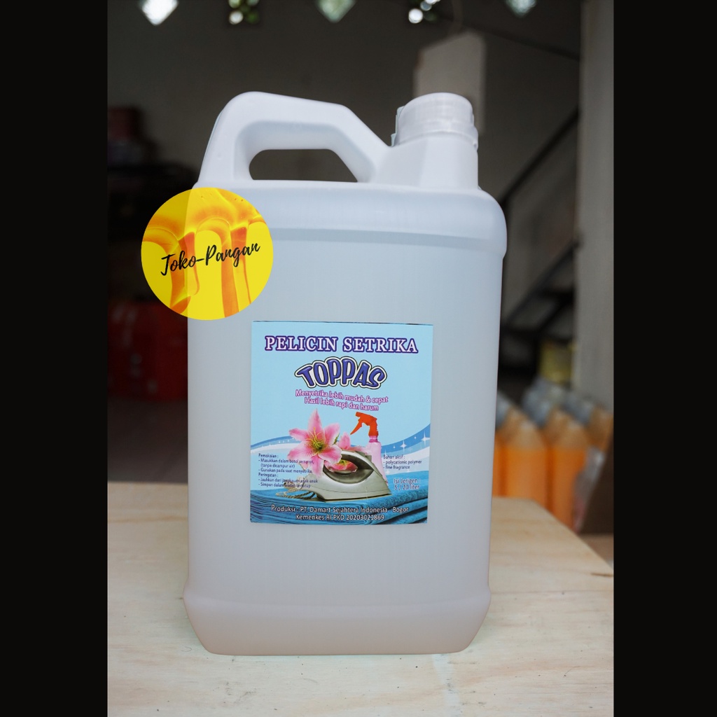 Pelicin Setrika Toppas 5 Liter