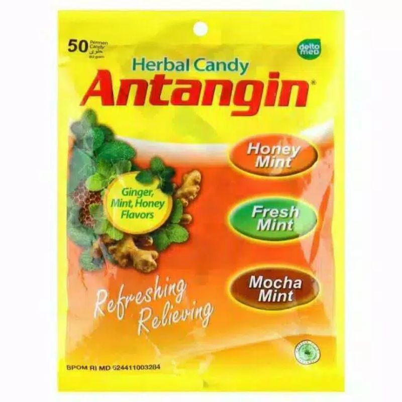 

permen antangin bag isi 50 butir