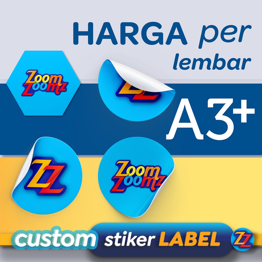 

Cetak Custom Logo Stiker Label / Kemasan Olshop