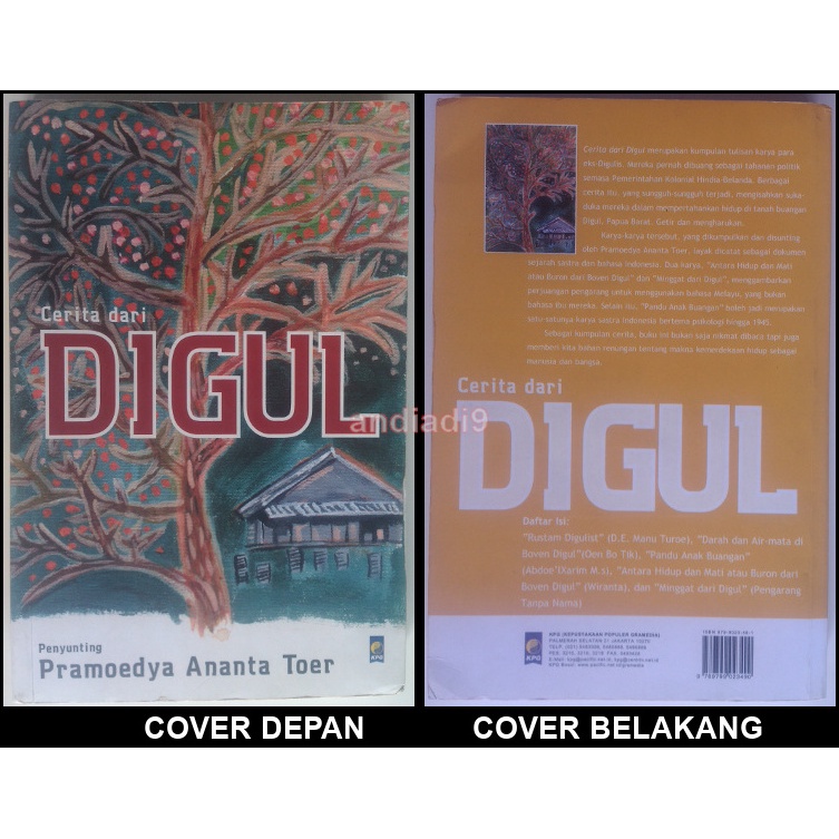 CERITA DARI DIGUL PRAMOEDYA ANANTA TOER 2004 ORIGINAL