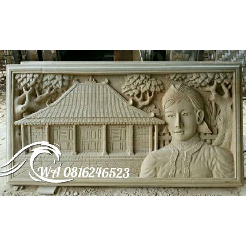 RELIEF HIASAN DINDING