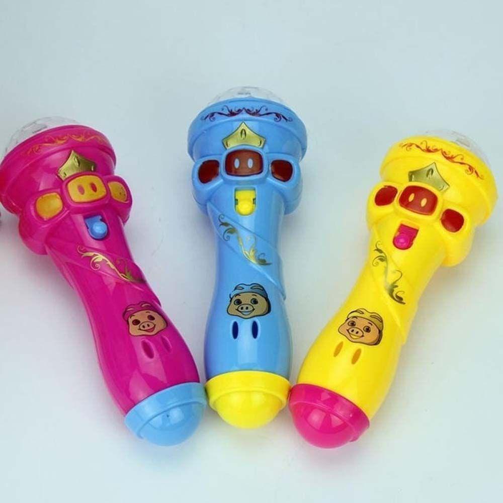 Mxbeauty Starry Senter Mainan Pesta Pencahayaan Gypsophila Led Aksesoris Anak Mainan Mikrofon Cahaya-Memancarkan Glowing Magic Stick