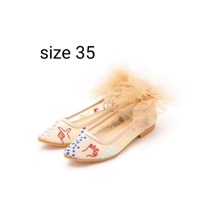 ittaherl blair Embroidery Maxi Pointy Sand