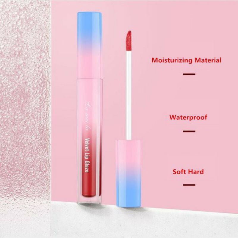 LIPSTIK WATERPROOF - LIPGLOS - LIPTINT - LIPSTIK TAHAN LAMA DAN RINGAN - LML VELVET LIPGLAZE