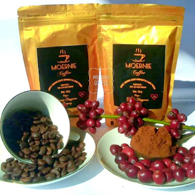 

Kopi Robusta Lampung Premium, MOERNIE COFFEE