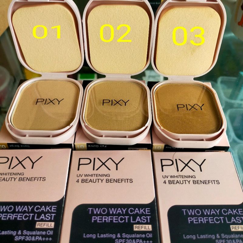 Pixy perfect lash bedak padat