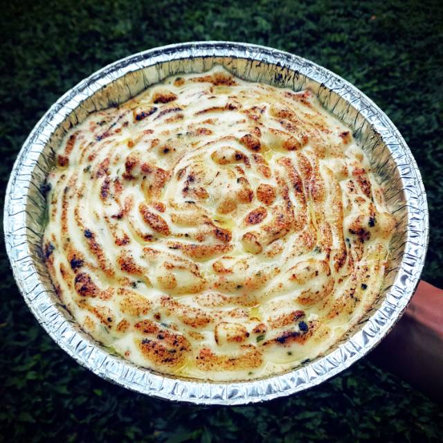 

Salmon Mentai / Salmon Kani Mentai / Bifuyaki Mentai / Kani Mentai Round Big Size 22cm