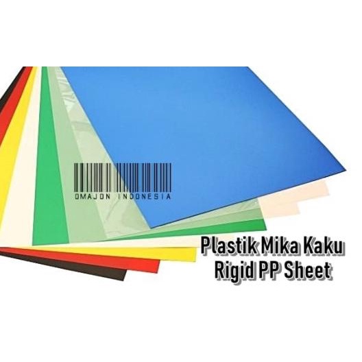 

✴ Plastik Mika Kaku PP Cover Agenda 70 x 100 cm Tebal 0.50mm - Hitam ♬