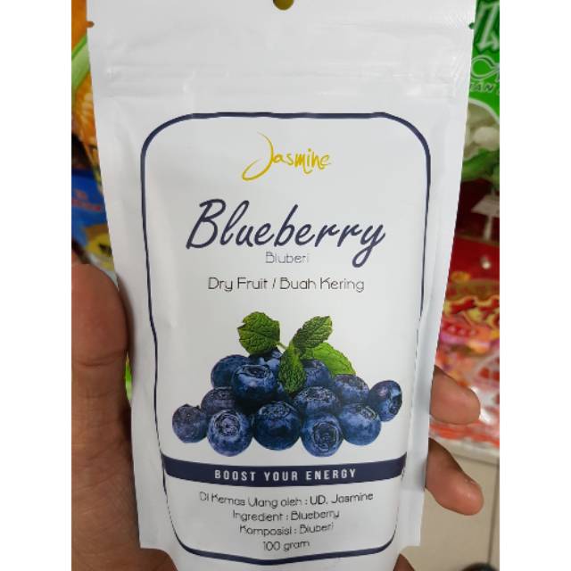 

Manisan Blueberry Kering