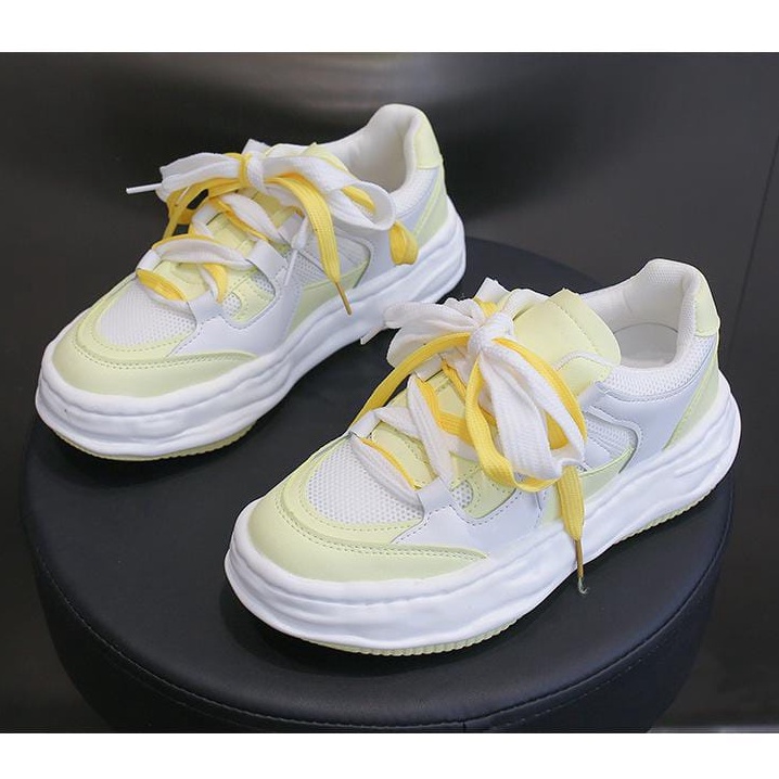 TBIG [COD] Sepatu Sekolah Sneakers Import Shoes DELEINE Fashion Wanita Sepatu Korea Style Sekolah Kuliah