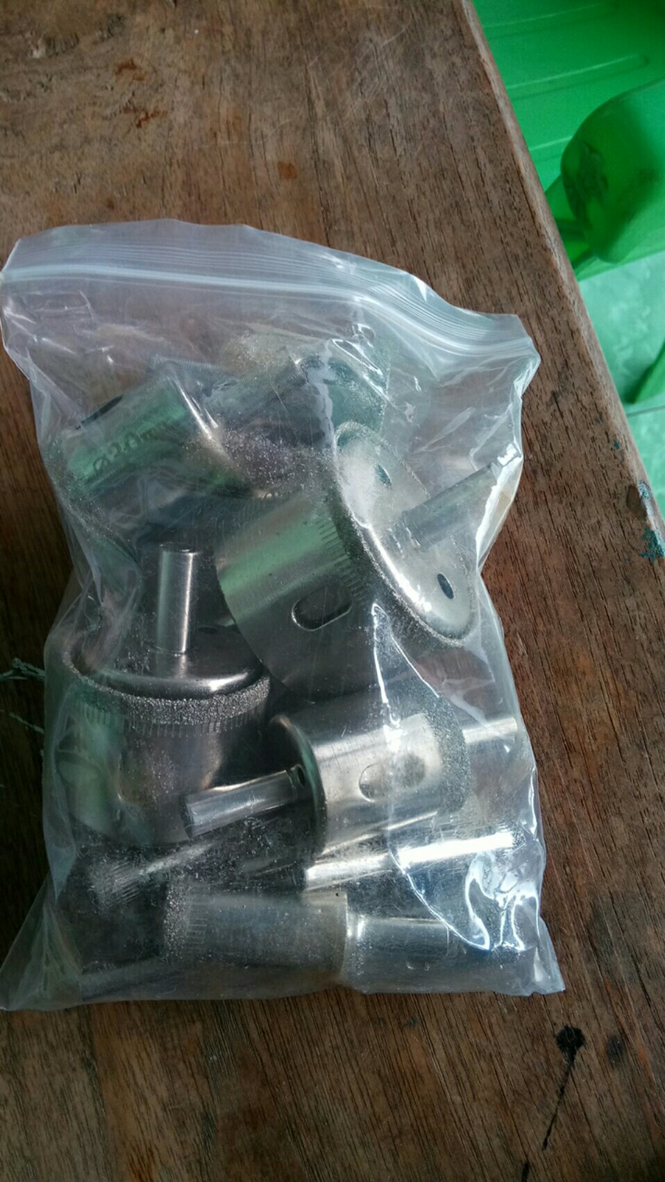 Mata Bor Diamond Coated Hole Saw Drill Bit 6mm-50mm 15 Pcs