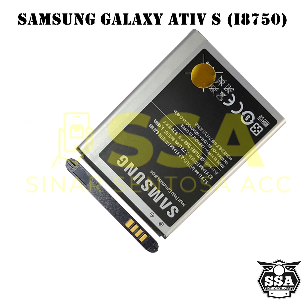 Baterai Original OEM Samsung Galaxy ATIV S I8750 EB-BL1F2VU BL1F2VU HP Ori Battery Batrai Batre Batu Batere GARANSI AWET MURAH