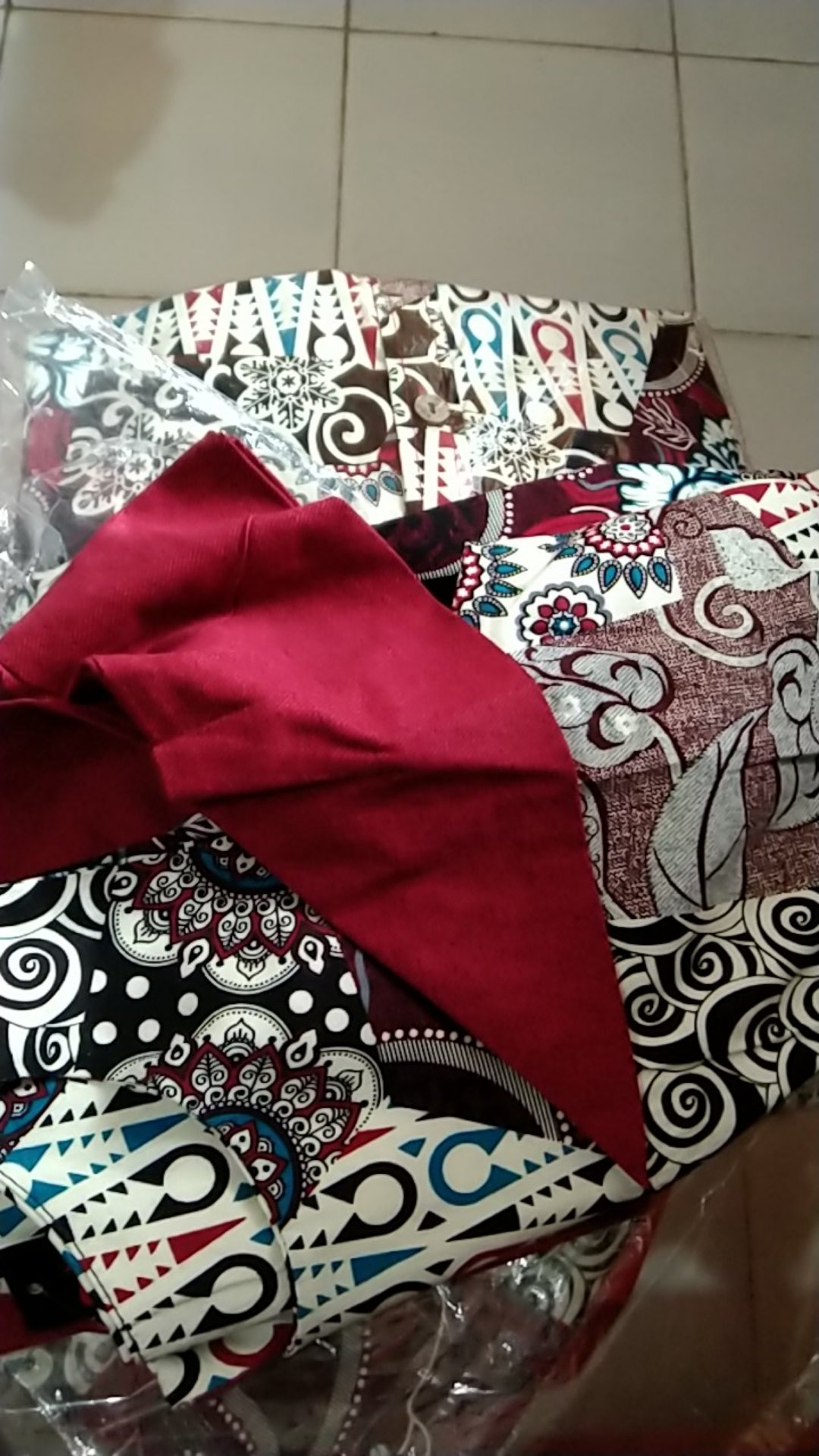 Couple Batik 089/109/187 Ab - Red