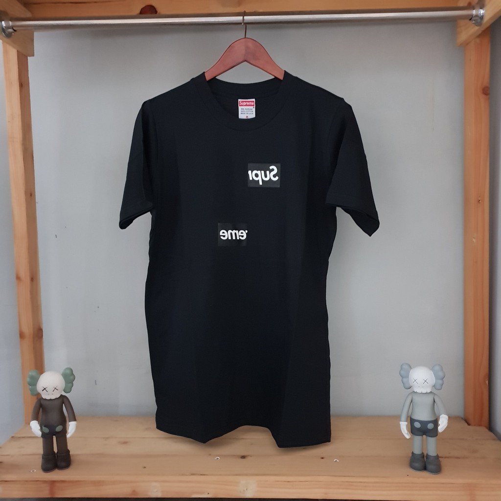 KAOS SUPREME LOGO HITAM PREMIUM