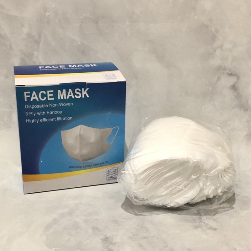 CLEARANCE SALE | CUCI GUDANG Masker Duckbill Facemask Earloop 3ply Disposable NON-MEDIS