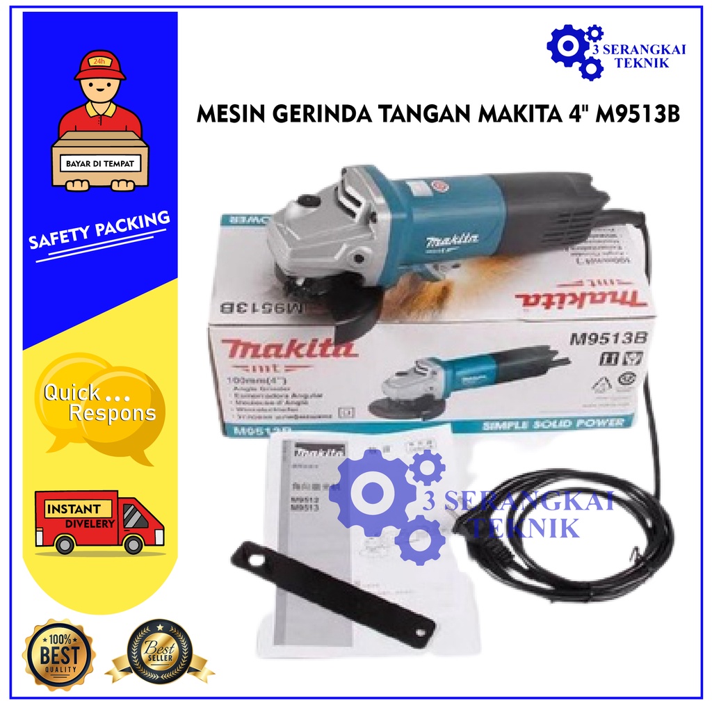 Mesin Gurinda Gerinda Grinda MAKITA M9513B