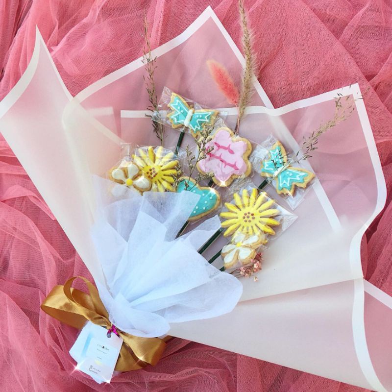 

BOUQUET COOKIES BUKET COOKIES HADIAH PACAR KADO ULANG TAHUN COOKIES TUMBLER