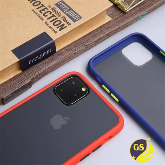 PREMIUM ANTI DROP BUMPER Matte Doff Dove Case Colored