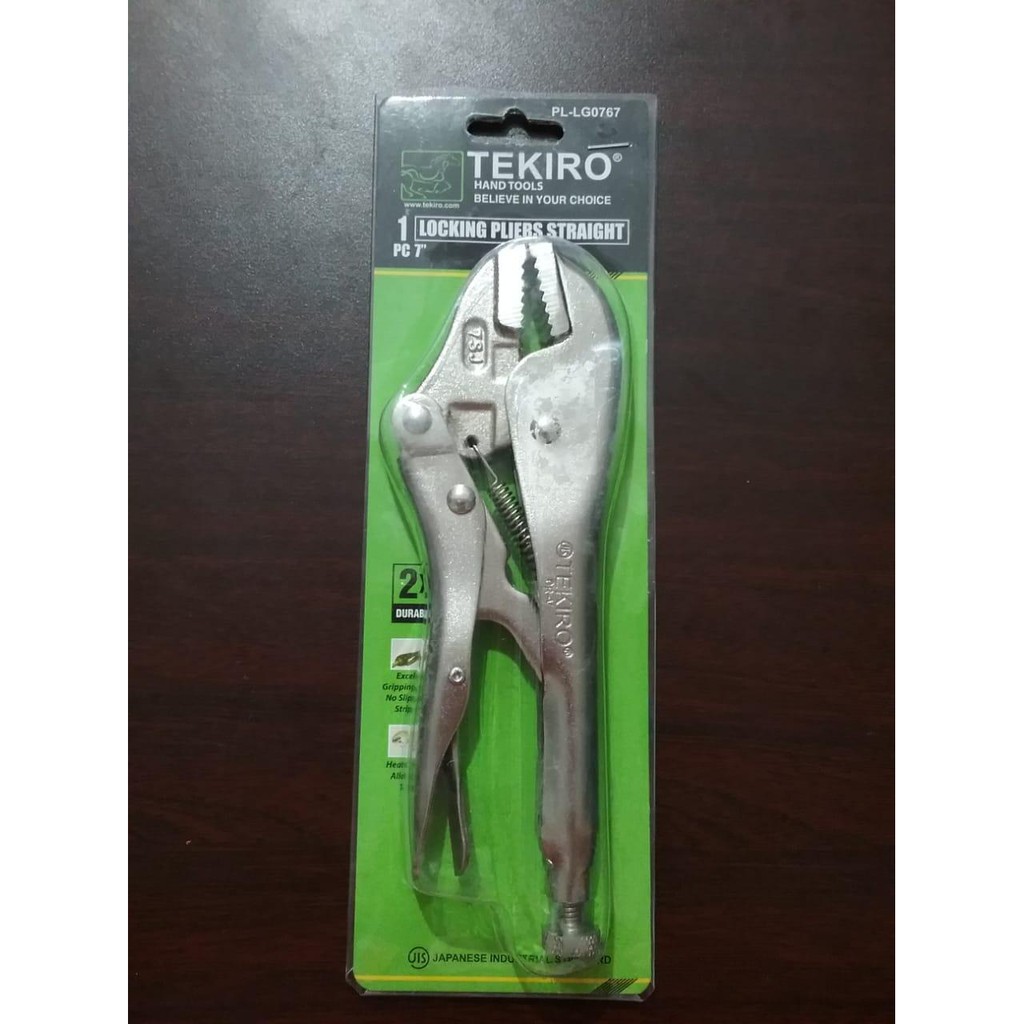 PROMO !!! Tekiro Tang Buaya Lurus 7 Inch / Tang Jepit