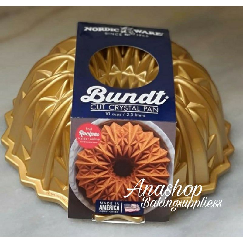 Nordic Ware Cut Crystal Bundt Pan