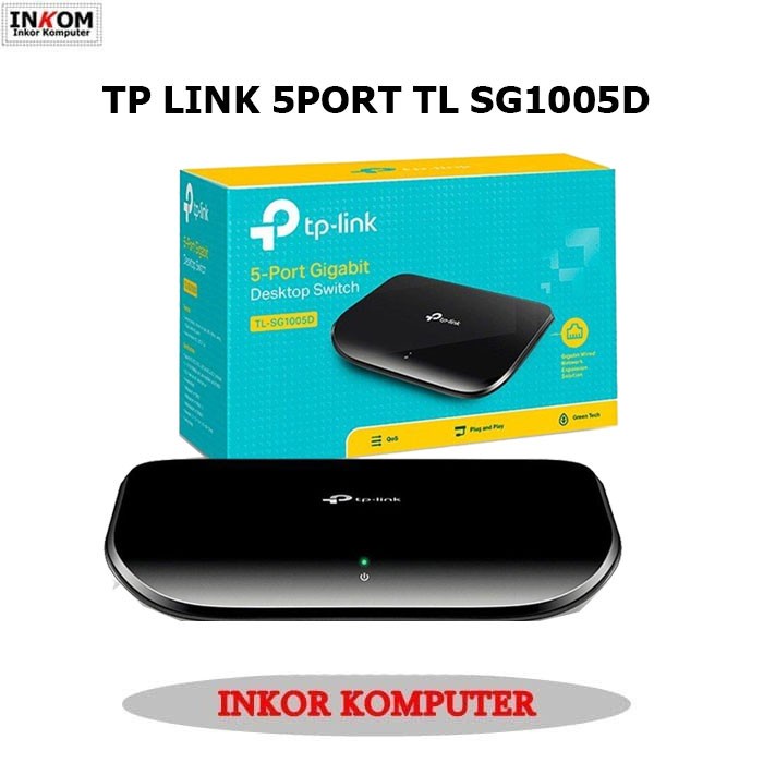 TP LINK TL-SG1005D 10/100/1000 Mbps /Gigabit