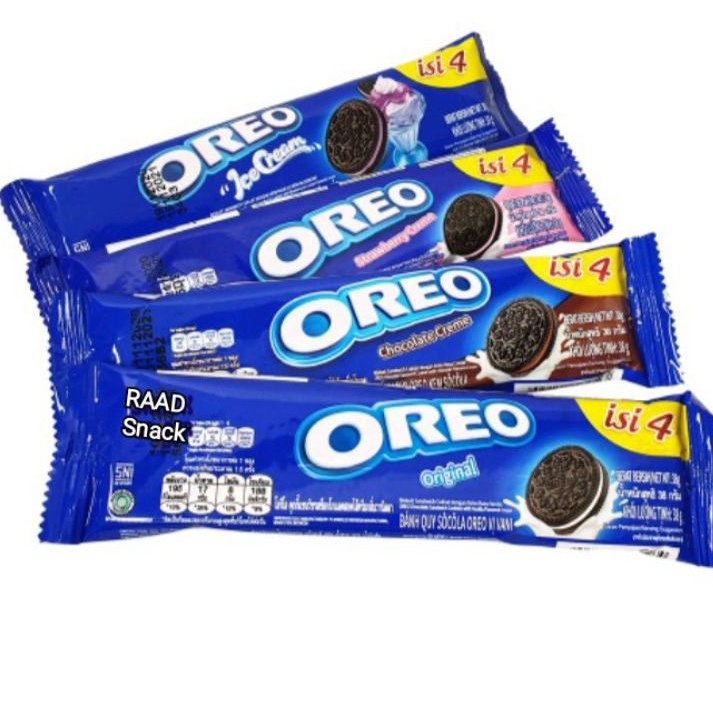 Jual Oreo Biskuit Sandwich Coklat Dengan Varian Rasa - Netto 38Gr (ECER ...