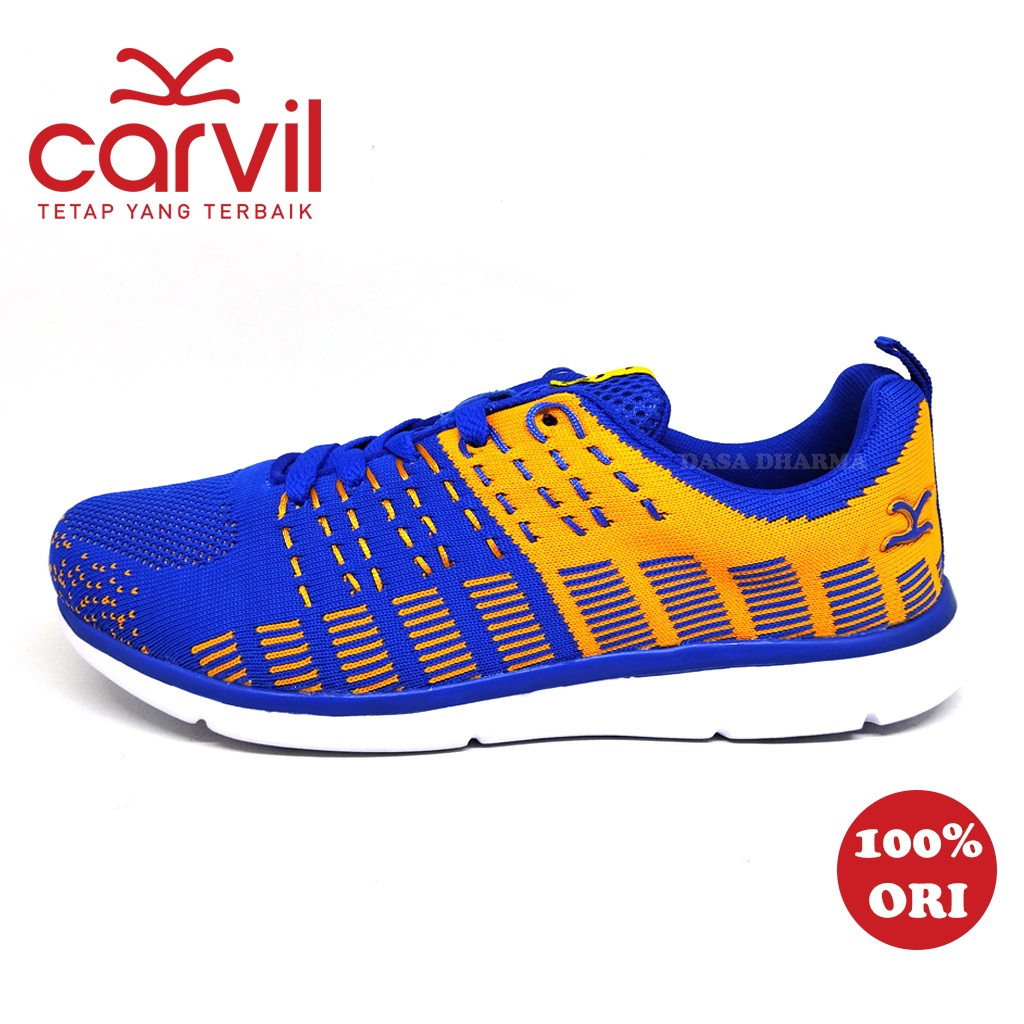 Sepatu Carvil Pria Original 100% Olahraga Running Lari Sneakers