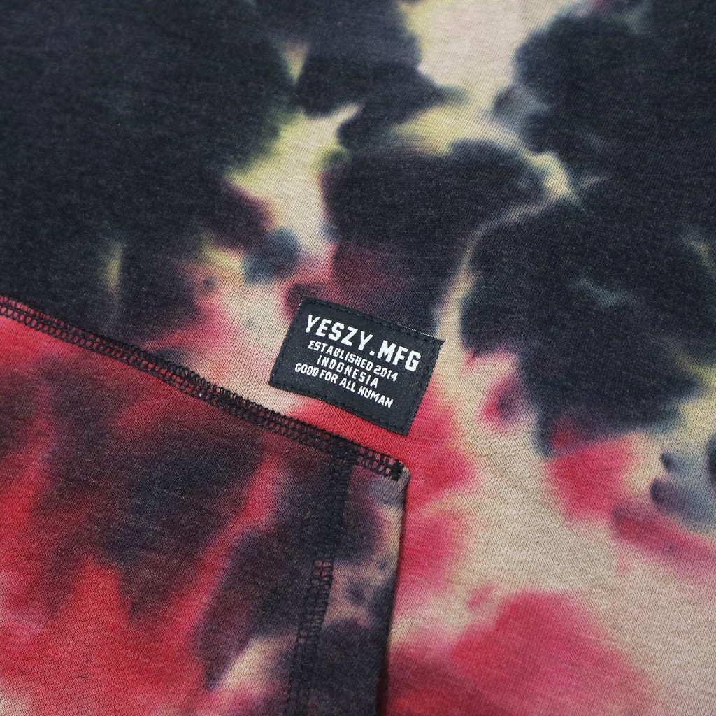 YESZY.MFG Hoodie Tie Dye Astro F. White