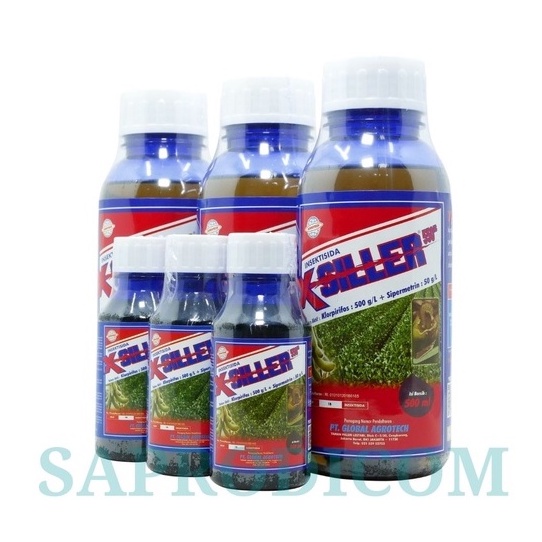 Insektisida X SILLER 550EC 400ml, Obat Pembasmi Hama Tanaman