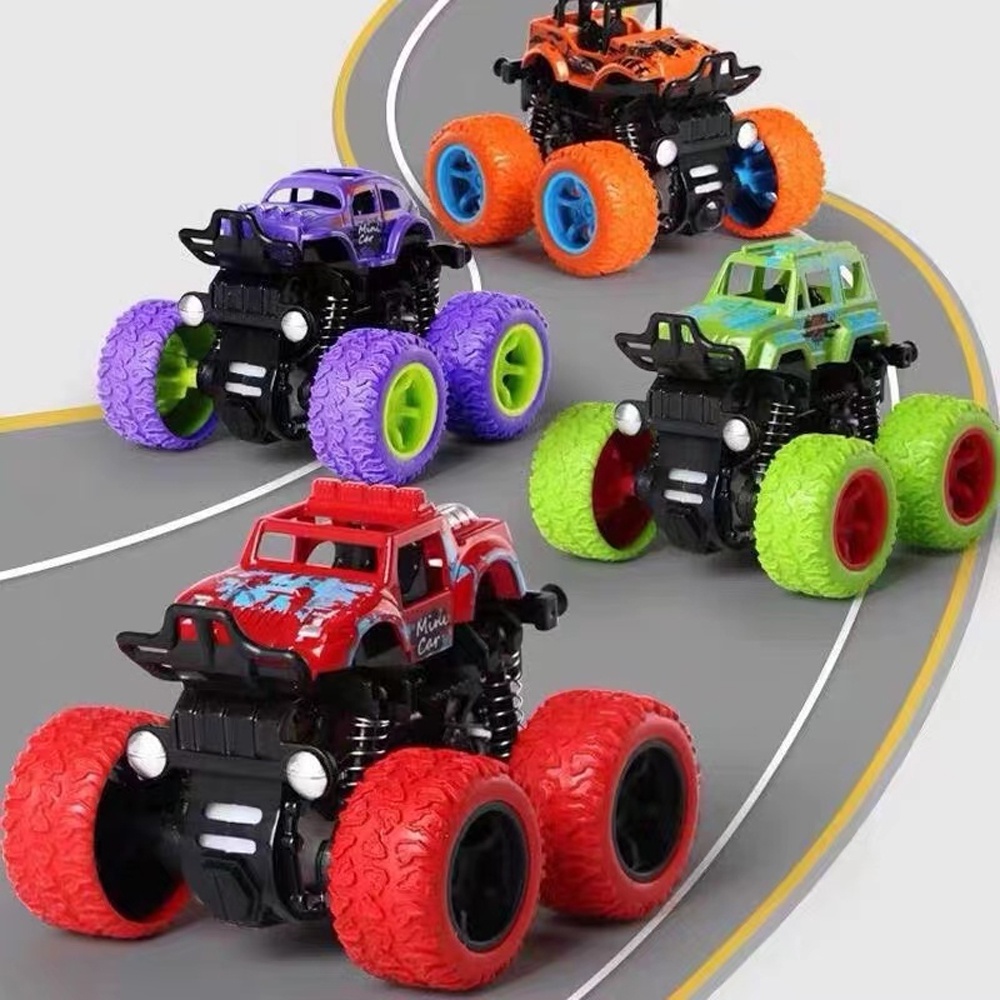 HIPPO LAND MOMMYCARE Monster Zap Mainan Mobil Jip anak Off Road 4 Drive Inertial Bigfoot 360 derajat 203