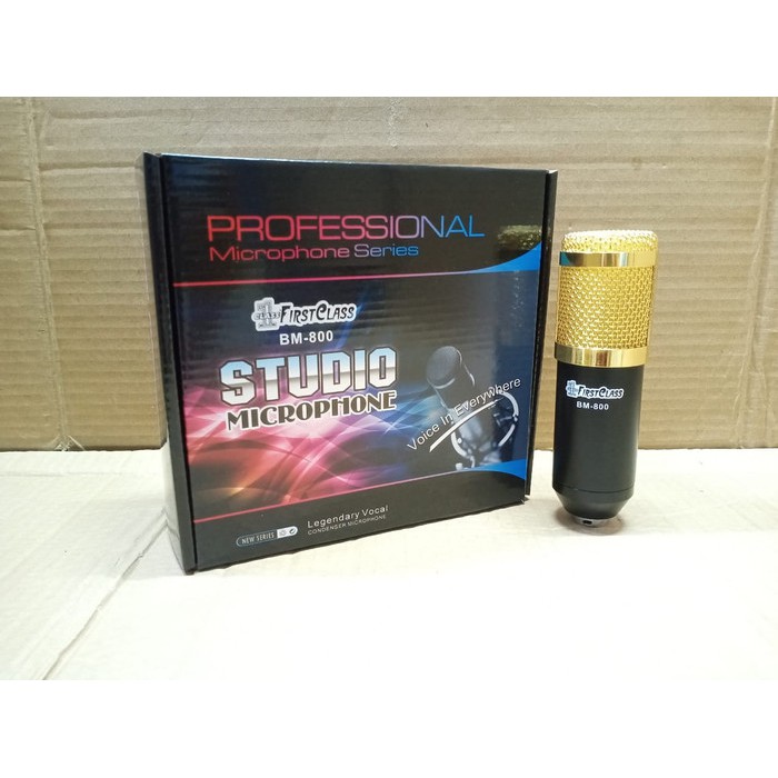 STUDIO MICROPHONE FIRSTCLASS BM 800