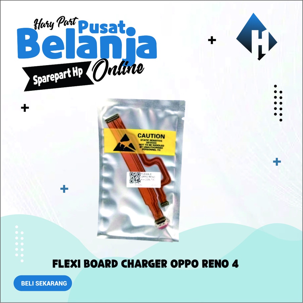 Flexi Board Charger Oppo Reno 4 ( Papan Konektor Cas )