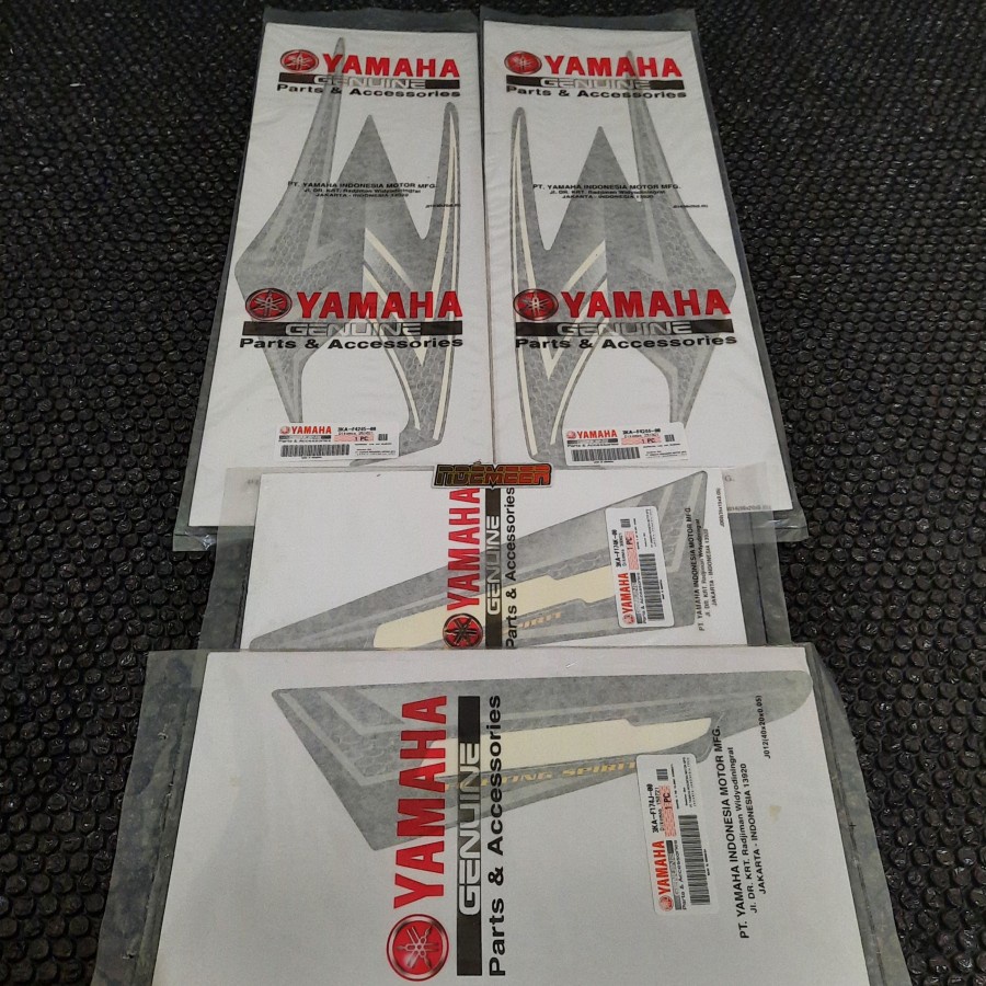 striping stiker rx king 2004 hitam original