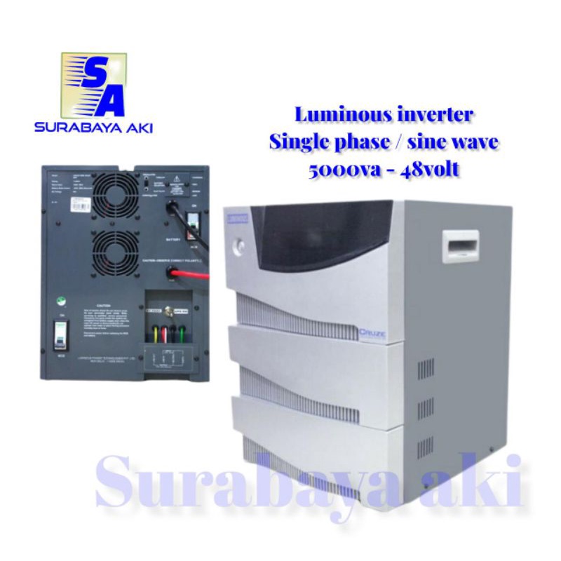 Luminous Single Phase Inverter 5000VA 5000 va  72V Sine Wave UPS 72V0LT